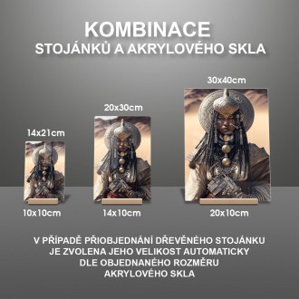 Akrylové sklo Mimozemská princezná 2