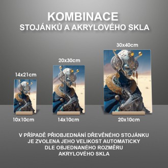 Akrylové sklo Mimozemská kňažka 9