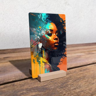 Akrylové sklo Moderné umenie - Zvodná žena