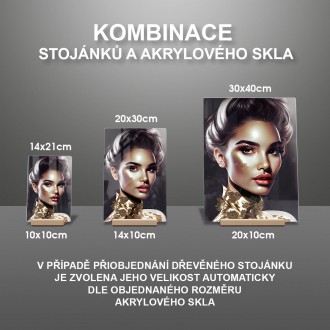 Akrylové sklo Makeup