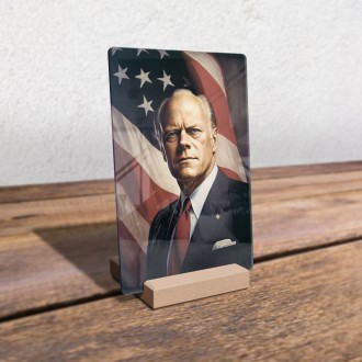 Akrylové sklo Prezident USA Gerald Ford