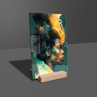Akrylové sklo Moderné umenie - Zmyselná žena