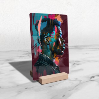 Akrylové sklo Moderné umenie - Afro American