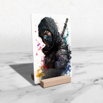 Akrylové sklo Moderné umenie - ninja 1