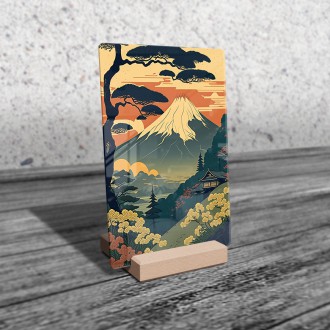 Akrylové sklo Chrám pred Fuji