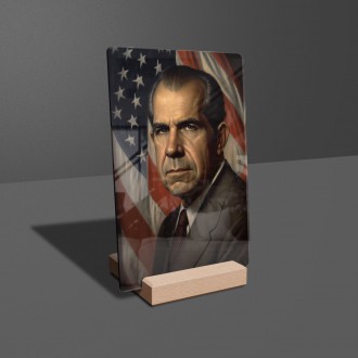 Akrylové sklo Prezident USA Richard Nixon