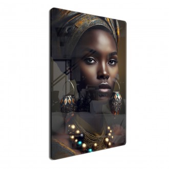 Akrylové sklo Africké dievča 1
