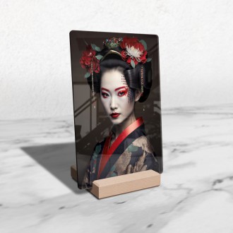 Akrylové sklo Moderná gejša