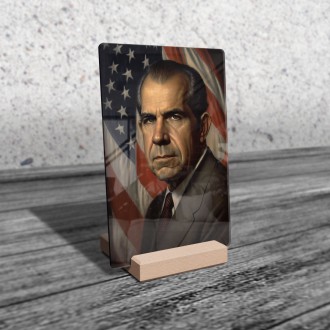 Akrylové sklo Prezident USA Richard Nixon