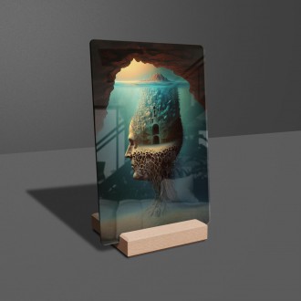 Akrylové sklo Podvodný chrám