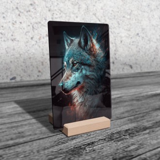 Akrylové sklo Vlk