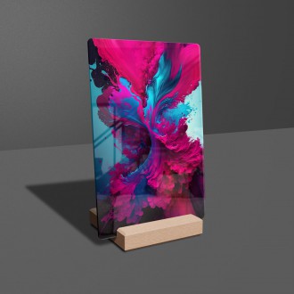 Akrylové sklo Farebný atrament 2