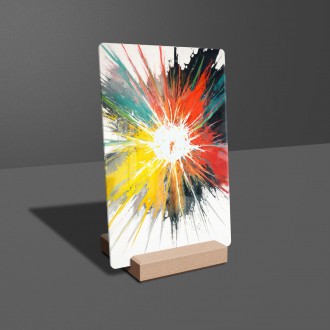 Akrylové sklo Explózia farieb