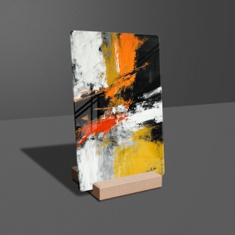 Akrylové sklo Moderné umenie - farebný mramor