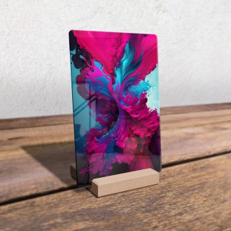 Akrylové sklo Farebný atrament 2