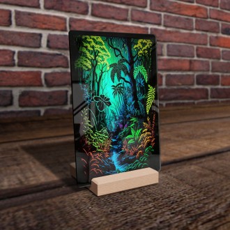 Akrylové sklo Čarovný prales