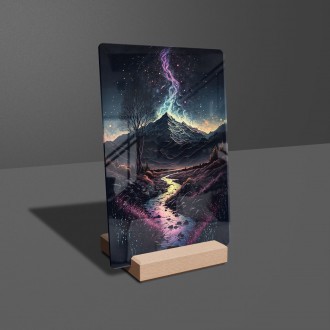 Akrylové sklo Magická hora