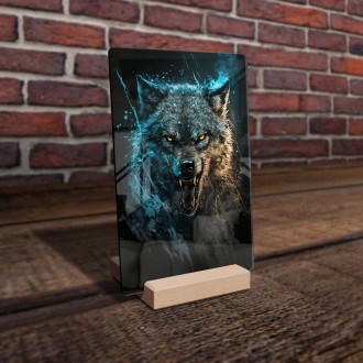 Akrylové sklo Hororový vlk