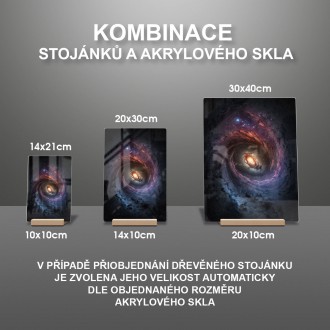 Akrylové sklo Galaxia