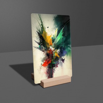 Akrylové sklo Moderné umenie - farebná abstrakcia