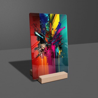 Akrylové sklo Moderné umenie - tekuté farby