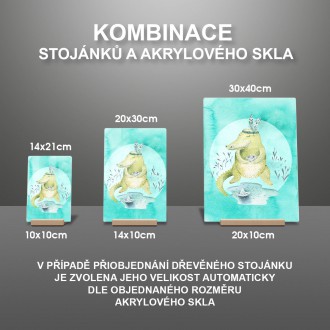 Watercolor krokodíl