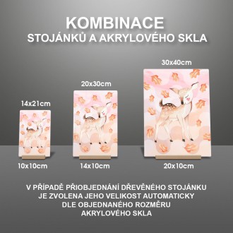 Srna v padajúcom lístí