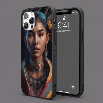 Kryt na mobil Žena indiánka