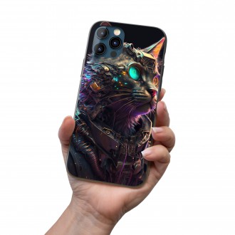 Kryt na mobil Mačka kyborg 2