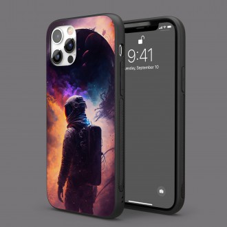 Kryt na mobil Astronaut a čierna diera