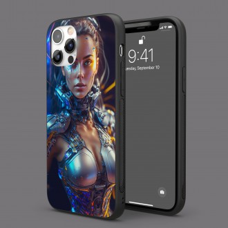 Kryt na mobil Žena kyborg