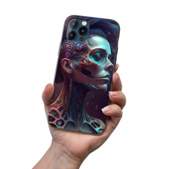 Kryt na mobil Día de Muertos žena 5