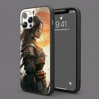 Kryt na mobil Žena samuraj