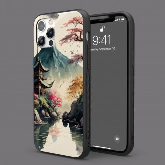 Kryt na mobil Japonský chrám pod horou