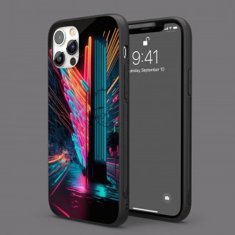Kryt na mobil Neónové mesto
