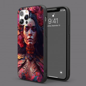 Kryt na mobil Día de Muertos žena