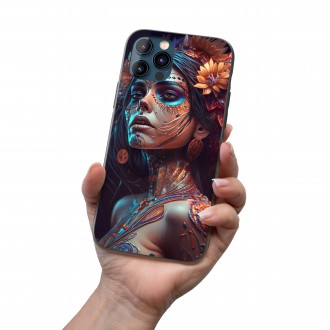 Kryt na mobil Día de Muertos žena 2