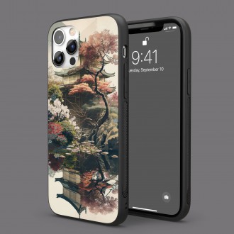 Kryt na mobil Japonská dioráma