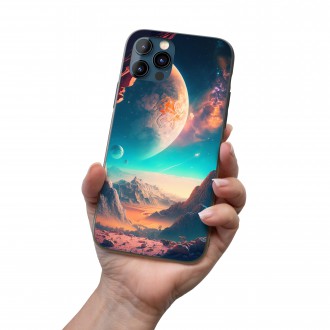 Kryt na mobil Fantastická vesmírna krajina 4