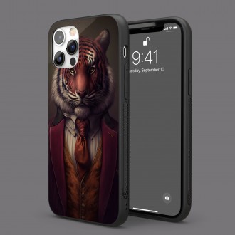 Kryt na mobil Tiger v obleku