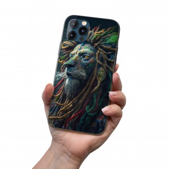 Kryt na mobil Rastafariánsky lev 2
