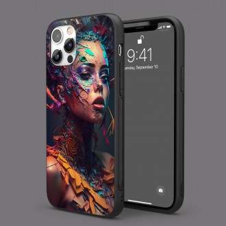 Kryt na mobil Abstraktná žena