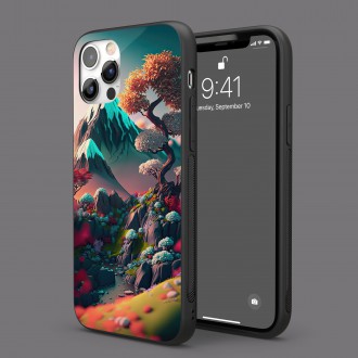 Kryt na mobil Japonská dioráma 2