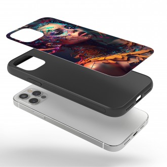 Kryt na mobil Abstraktná žena
