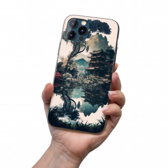 Kryt na mobil Japonská dioráma 4