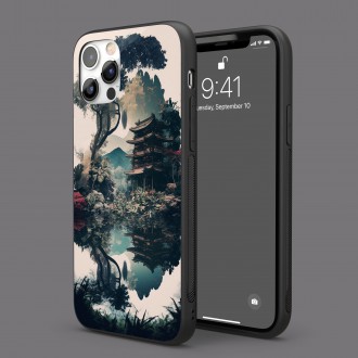 Kryt na mobil Japonská dioráma 4