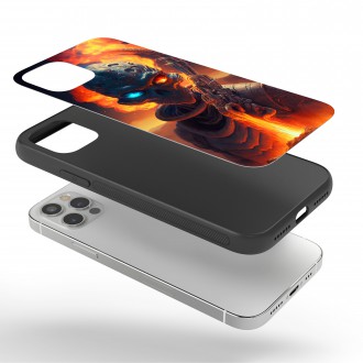 Kryt na mobil Ohnivý mimozemšťan