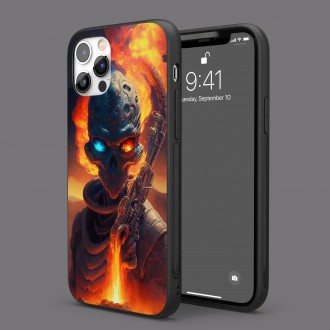 Kryt na mobil Ohnivý mimozemšťan