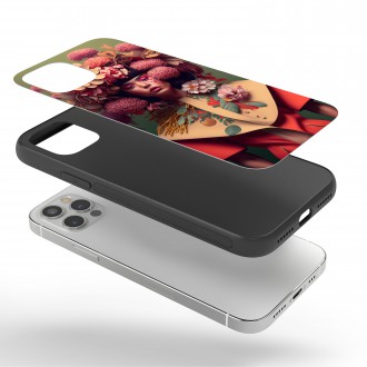 Kryt na mobil Móda - kvetinový klobúk