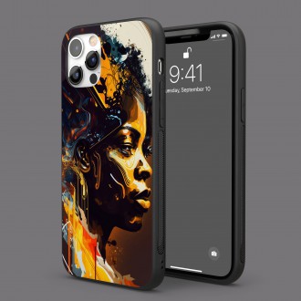 Kryt na mobil Moderné umenie - Abstraktná tvár